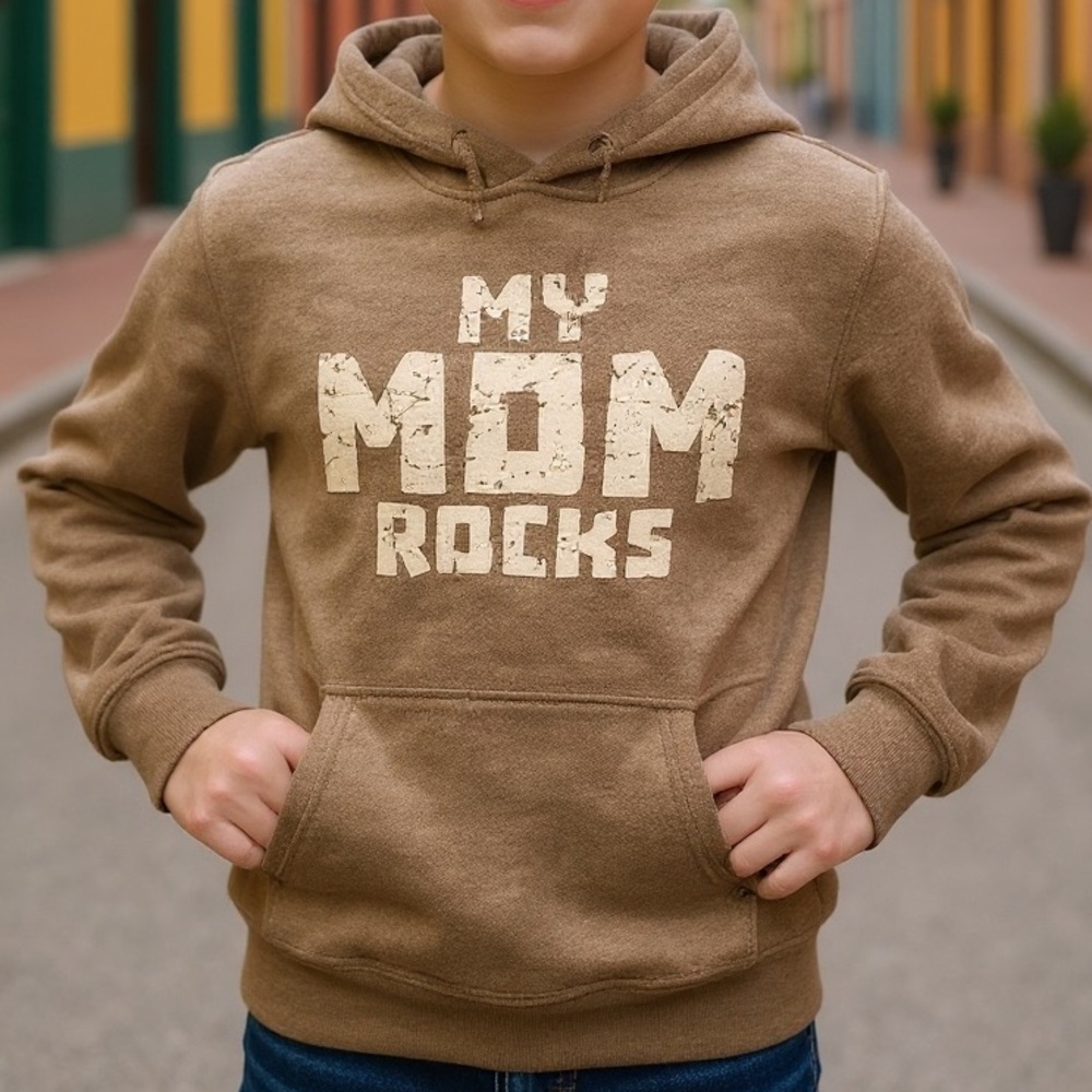 Ever Hottie Tan Sweater Hoodie My Mom Rocks.